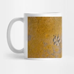 Dog Paw Prints Mug